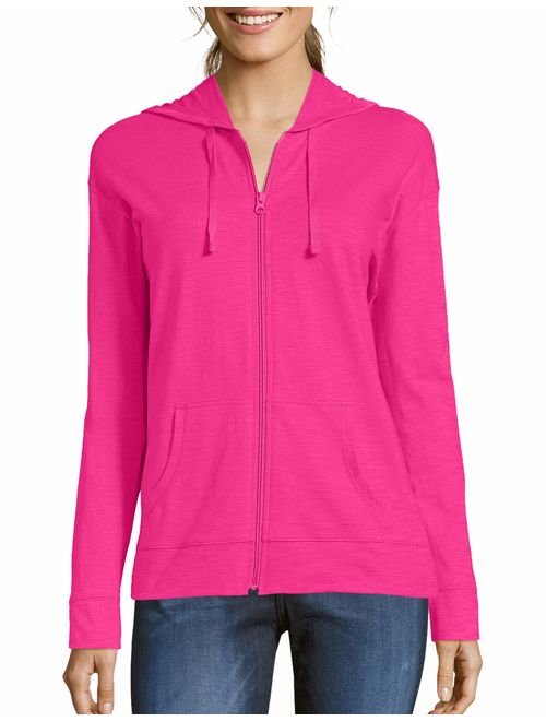 Hanes Women's Athleisure Slub Cotton Hoodie