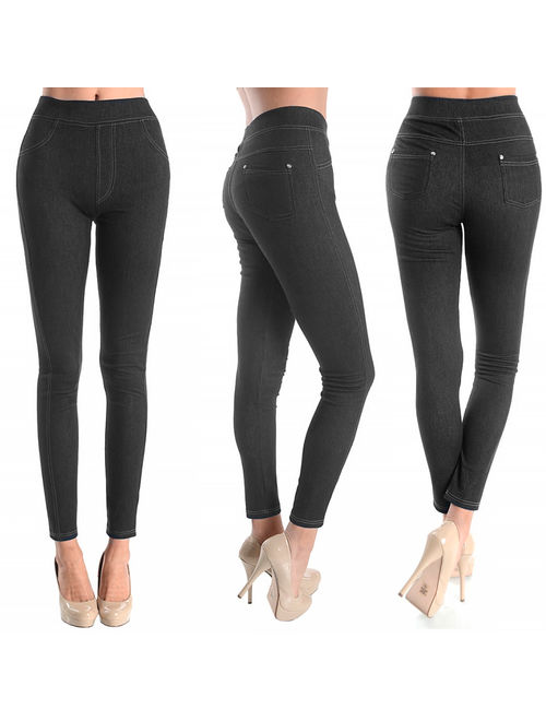 Buy Women Skinny Jegging Blue Stretchy Sexy Pants Pencil Leggings Jeans