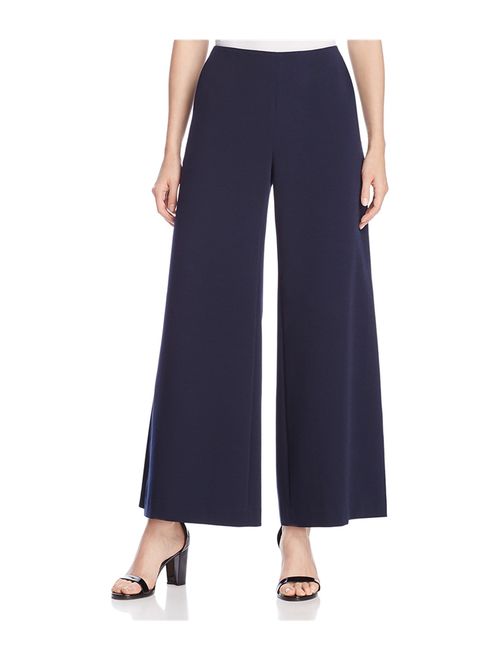 Finity Womens Wide Leg Gaucho Dress Pants