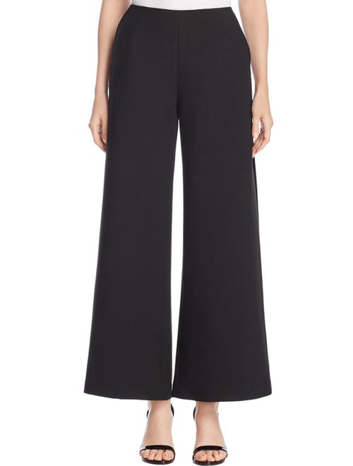 Finity Womens Wide Leg Gaucho Dress Pants