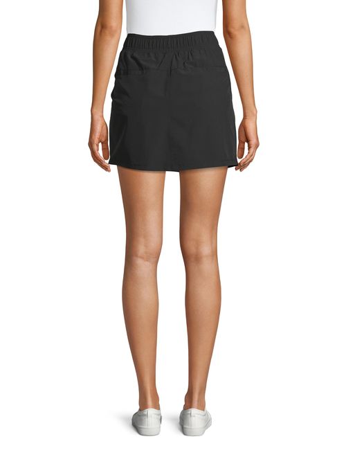 Apana Women's Active Woven Skort with Tie Front