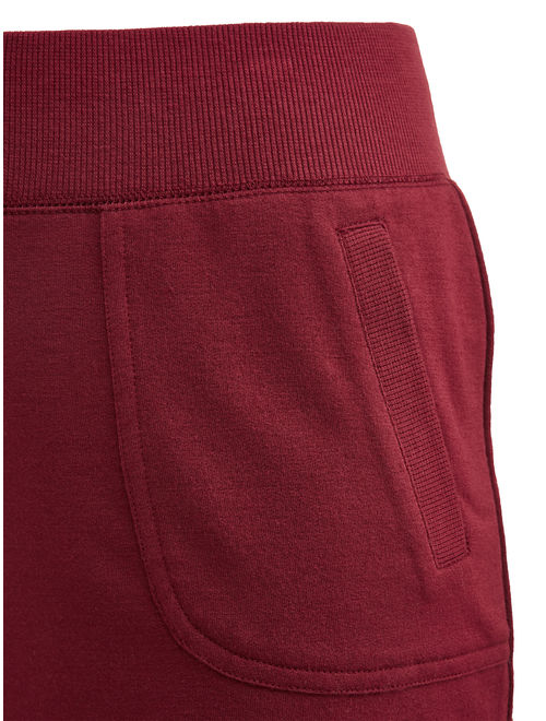 Athletic Works Women's Athleisure Knit Gym Shorts With Pockets