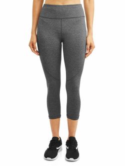 Women's Active Capri Legging with Strappy Detail