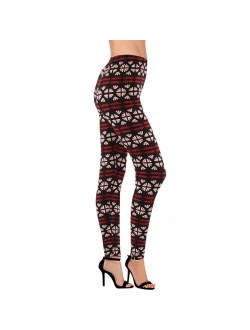 LAVRA Women's Ultra Soft Graphic printed Floral Fashion Leggings