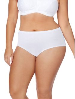 JUST MY SIZE Women's Plus Size 5-Pack Ultra Soft Bikini