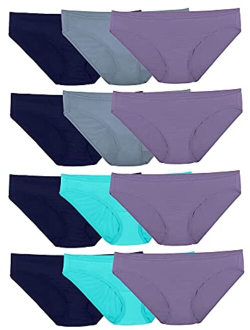 Fruit of the Loom Women's Microfiber Brief, 6 Pack