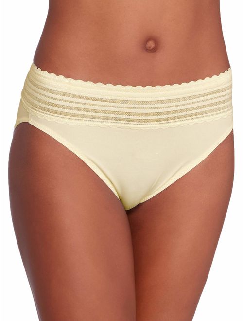 Warner's Women's no pinching. no problems. lace hi-cut brief panty - style 5109j