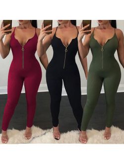 New Women Ladies Clubwear Summer Playsuit Bodycon Party Jumpsuit Romper Trousers