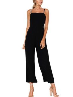 Nicesee Women Summer Sleeveless Sexy Jumpsuit