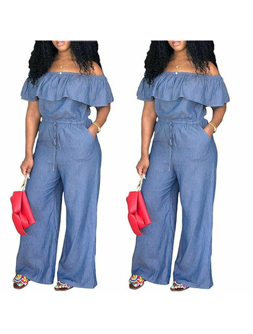 plus size pants with ruffles