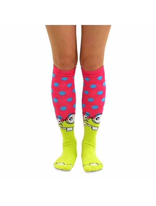 TeeHee Special (Holiday) Women Knee High 9-Pair Socks with Gift Box (Halloween)