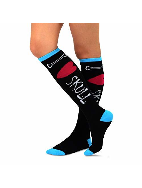 TeeHee Special (Holiday) Women Knee High 9-Pair Socks with Gift Box (Halloween)