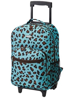 Rockland Double Handle Rolling Backpack