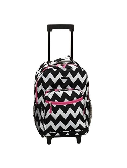 Rockland Double Handle Rolling Backpack