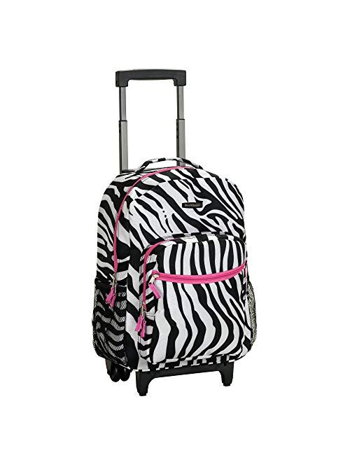 Rockland Double Handle Rolling Backpack