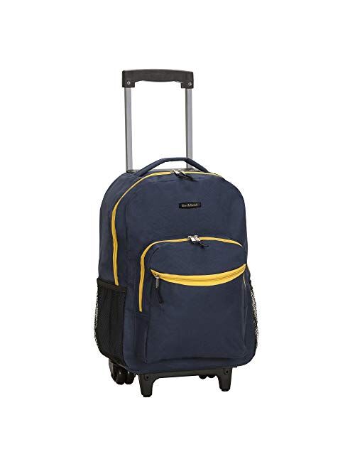 Rockland Double Handle Rolling Backpack