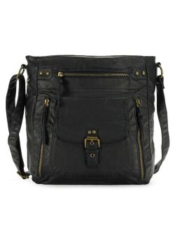 Soft Penta Pocket Crossbody Bag H2005