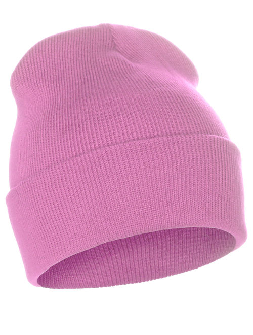 Classic Plain Cuffed Beanie Winter Knit Hat Skully Cap, Unisex Toboggan Hat