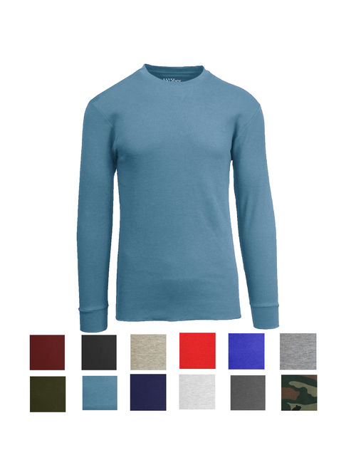 Mens Long Sleeve Crew Neck Thermal Shirts