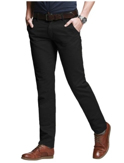 Match Men's Slim Tapered Stretchy Casual Pants