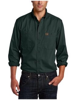 Riggs Workwear Men's Logger Twill Long Sleeve Workshirt