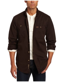 Riggs Workwear Men's Logger Twill Long Sleeve Workshirt