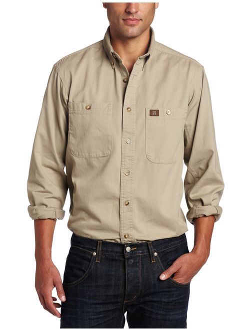 Wrangler Riggs Workwear Men's Logger Twill Long Sleeve Workshirt