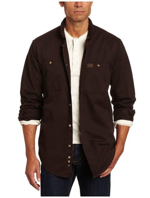 Wrangler Riggs Workwear Men's Logger Twill Long Sleeve Workshirt