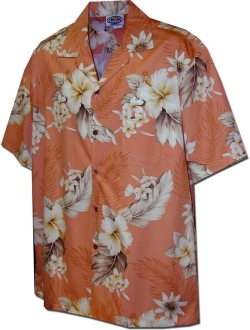 Pacific Legend Plumeria Hibiscus Hawaiian Shirts