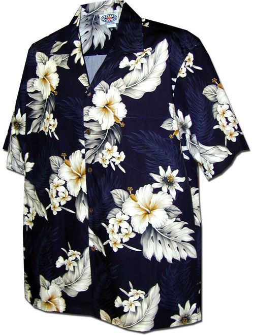 Pacific Legend Plumeria Hibiscus Hawaiian Shirts