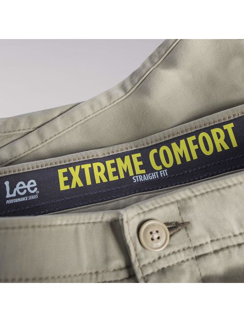 lee extreme comfort straight fit cargo pants
