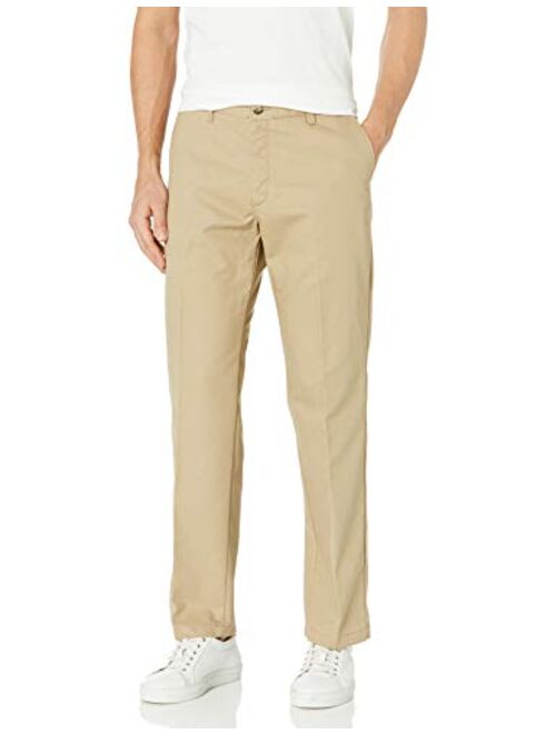 Lee Men's Total Freedom Relaxed Classic Fit Flat Front Pant