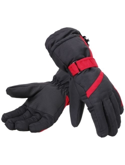 Simplicity Women's Thinsulate Insulated Lined Waterproof Outdoors Ski Gloves