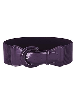 Falari Women's Leather Braided Belt 6007 - Black-XS at  Women's  Clothing store