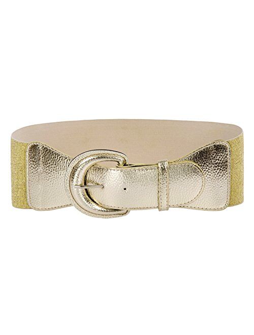 GRACE KARIN Women's Wide Stretchy Cinch Belt Vintage Chunky Buckle Belts S-XXXXL