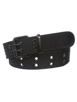 Double Hole Grommets Canvas Web Belt