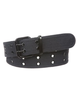 Double Hole Grommets Canvas Web Belt