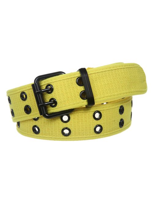 Double Hole Grommets Canvas Web Belt