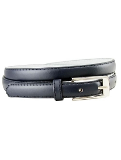 Belts.com Women's Dress Skinny Belts Fashion Waist Belt Genuine Leather Belt 3/4"(19mm) wide