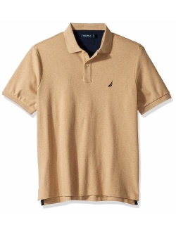 Men's Classic Fit Short Sleeve Solid Soft Cotton Polo T-Shirt