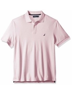 Men's Classic Fit Short Sleeve Solid Soft Cotton Polo T-Shirt