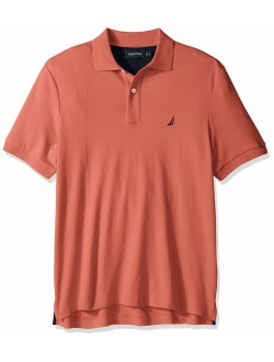 Men's Classic Fit Short Sleeve Solid Soft Cotton Polo T-Shirt