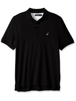 Men's Classic Fit Short Sleeve Solid Soft Cotton Polo T-Shirt