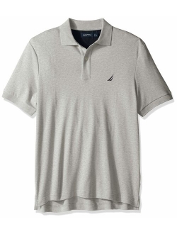 Men's Classic Fit Short Sleeve Solid Soft Cotton Polo T-Shirt