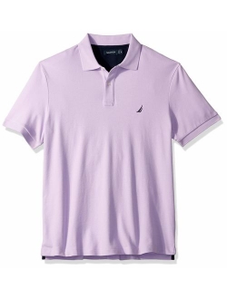 Men's Classic Fit Short Sleeve Solid Soft Cotton Polo T-Shirt