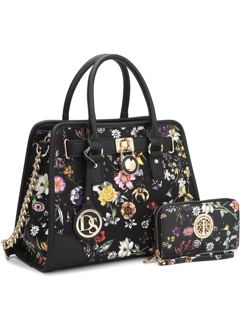 Buy DASEIN Women Handbags Top Handle Satchel Purse Shoulder Bag ...
