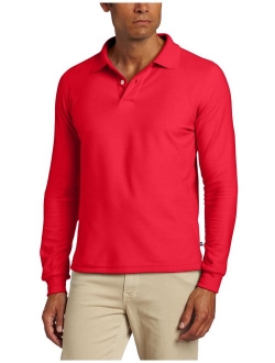 Uniforms Men's Modern Fit Long Sleeve Polo