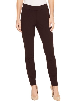 Women's Basic Pull on Ponte Knit Leggings