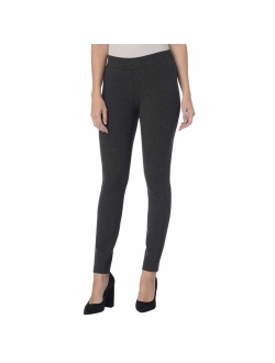 Women's Basic Pull on Ponte Knit Leggings