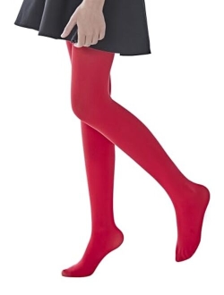 Leg Elegant Girls Semi Opaque Tights 17 Colors, Girls Microfiber Tights